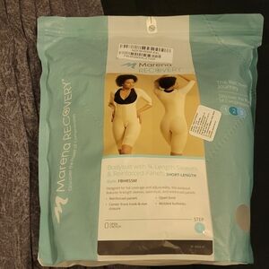 Marena compression garment stage 2. Size XXL, beige, crotchless.